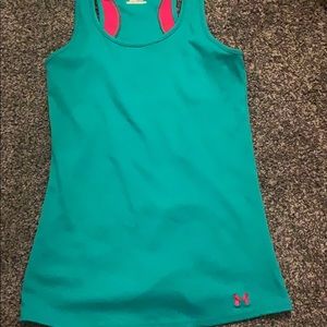 Under Armour Teal Tank top